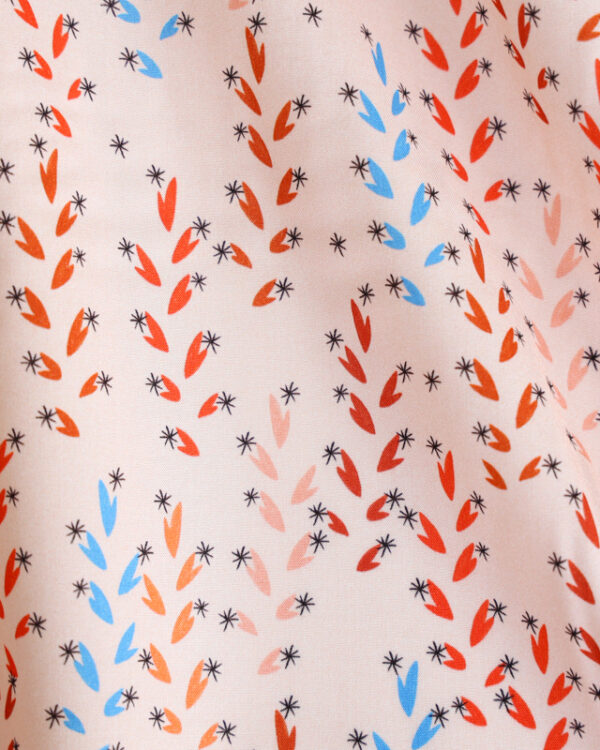 SISTER MINTAKA fabric ruby star society vessel rayon-5