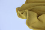 Mustard Viscose Linen Crepe