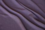 Muted Purple Viscose Linen Crepe