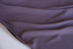 Muted Purple Viscose Linen Crepe