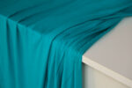 Turquoise Ribbed Bamboo Knit