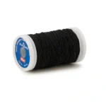 Black Elastic Shirring Thread 20 meters