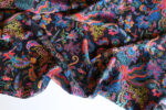 Ocean Deep Silk Crepe De Chine