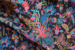Ocean Deep Silk Crepe De Chine