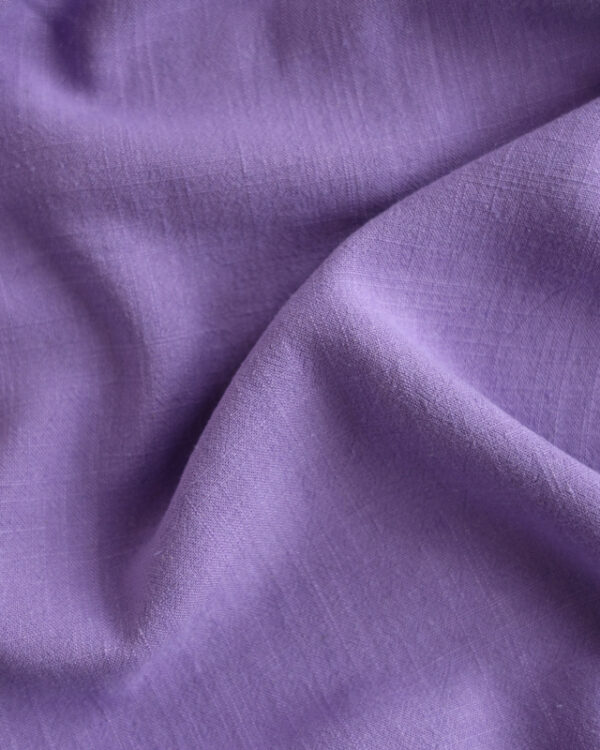 purple viscose linen noil-4