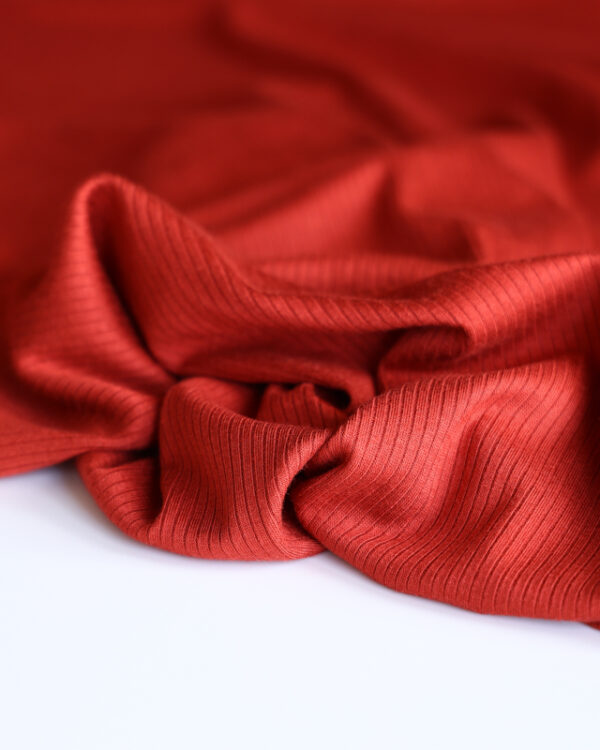 Berry Ribbed Modal Knit (made with Tencel™ fibres)