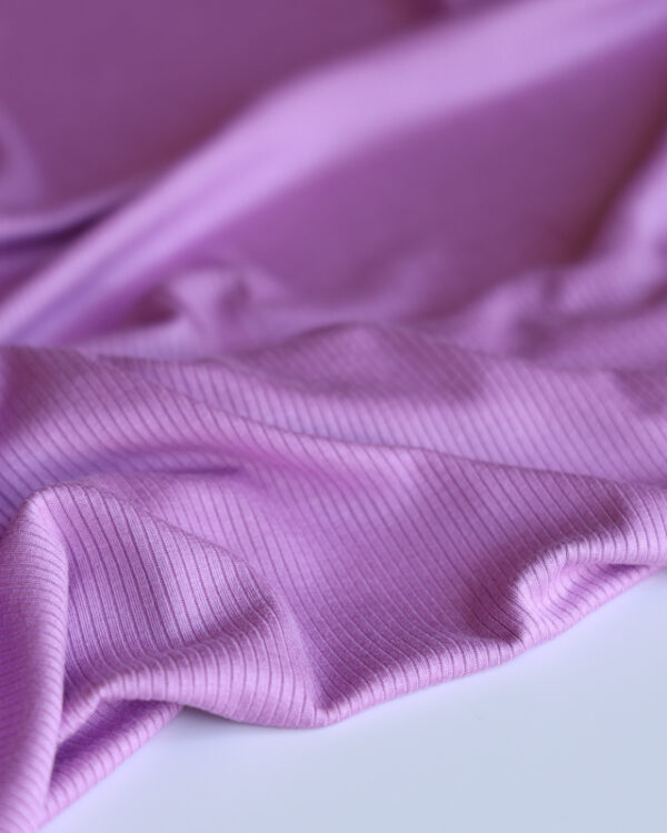 Violet Ribbed Modal Knit (made with Tencel™ fibres)