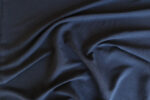 Navy Blue Viscose Linen Slub