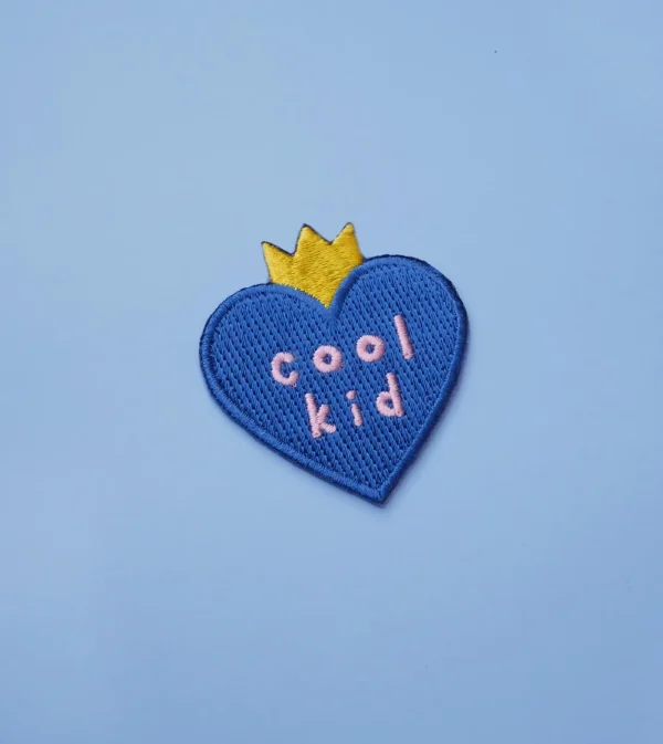 'Cool Kid' Iron On Patch - Image 2