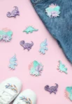 Stegosaurus Iron On Patch