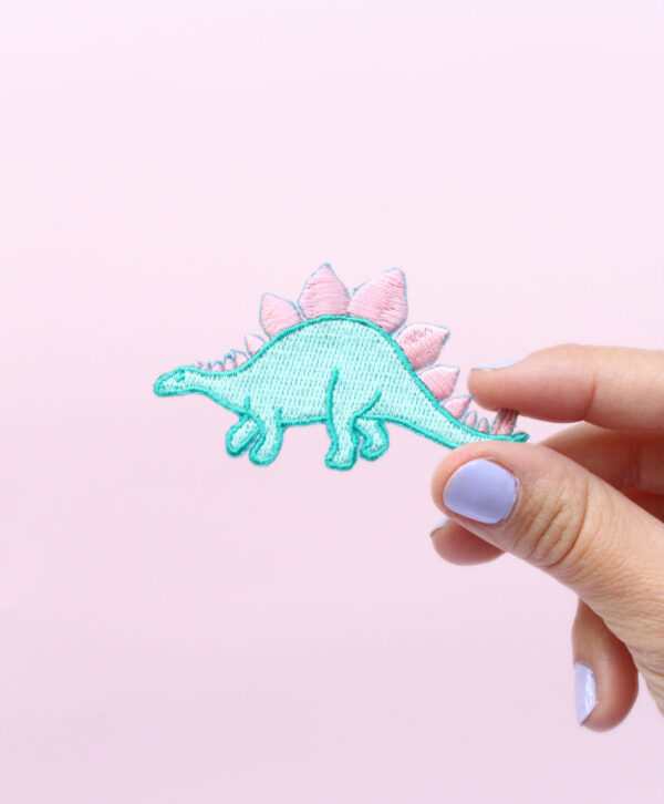 Stegosaurus Iron On Patch