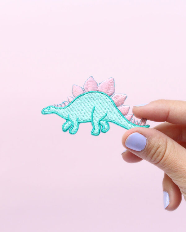 Stegosaurus Iron On Patch