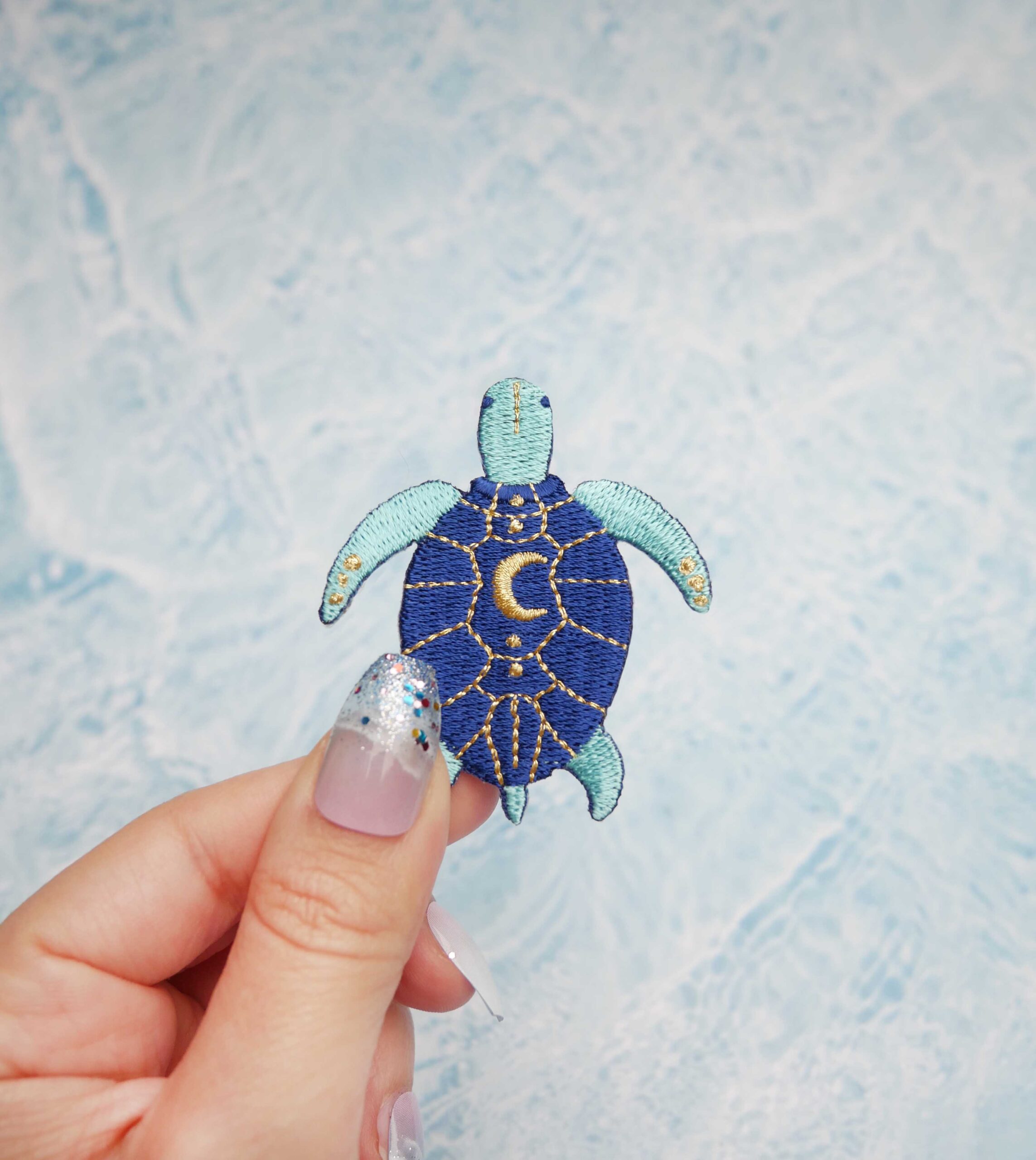 Sea Turtle Iron on Patch 