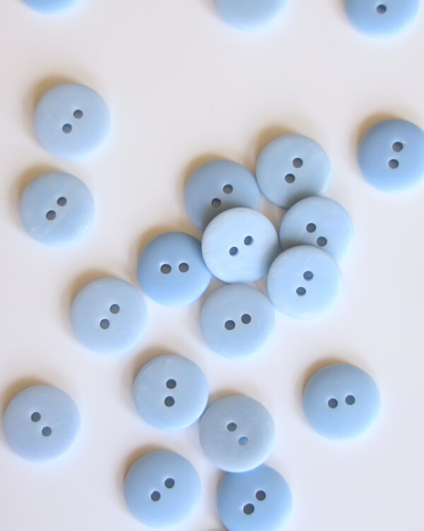 Sky Shimmer Button 15 mm