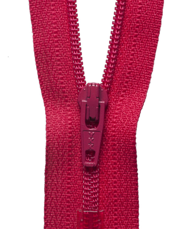 YKK Hot Pink Nylon Zipper