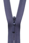 YKK Dark Grape Concealed Zipper