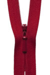 YKK Red Concealed Zipper