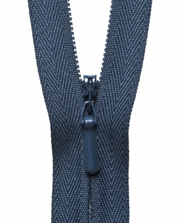 YKK Dark Navy Concealed Zipper