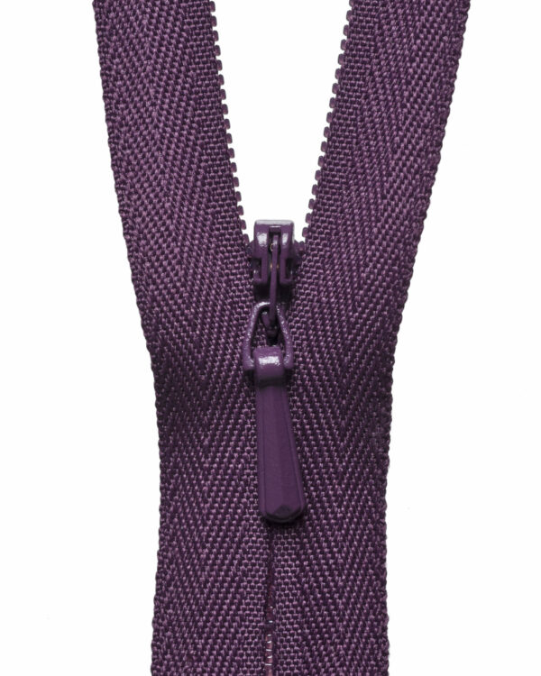 YKK Damson Concealed Zipper
