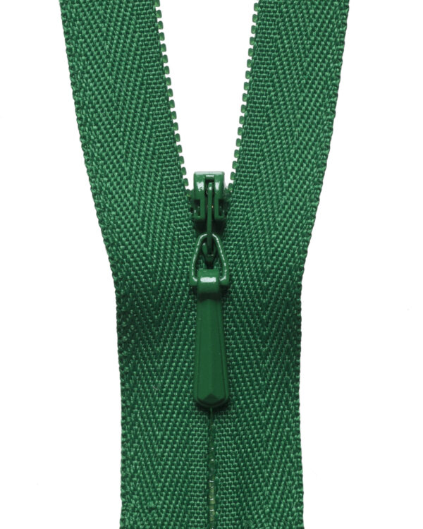 YKK Bottle Green Concealed Zipper
