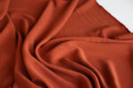 Chestnut Matt Bark Crepe (made with Viscose and TENCEL™ fibers)