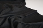Black Culinten Slub (made with Cupro, Linen and TENCEL™ fibers)