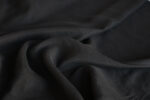 Black Culinten Slub (made with Cupro, Linen and TENCEL™ fibers)