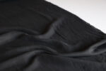 Black Culinten Slub (made with Cupro, Linen and TENCEL™ fibers)