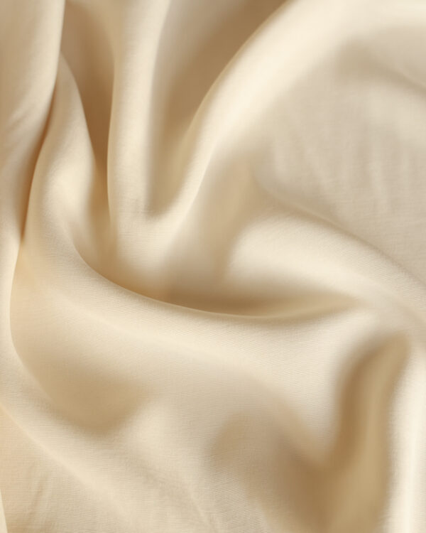 Cream Rayon Cupro Bengaline
