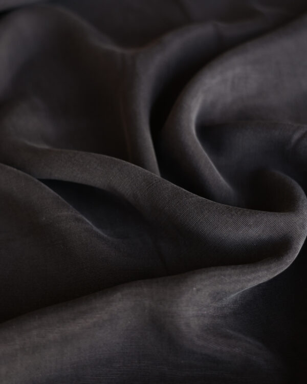 Black Rayon Cupro Bengaline