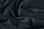 Liquorice Matt Bark Crepe (made with Viscose and TENCEL™ fibers)