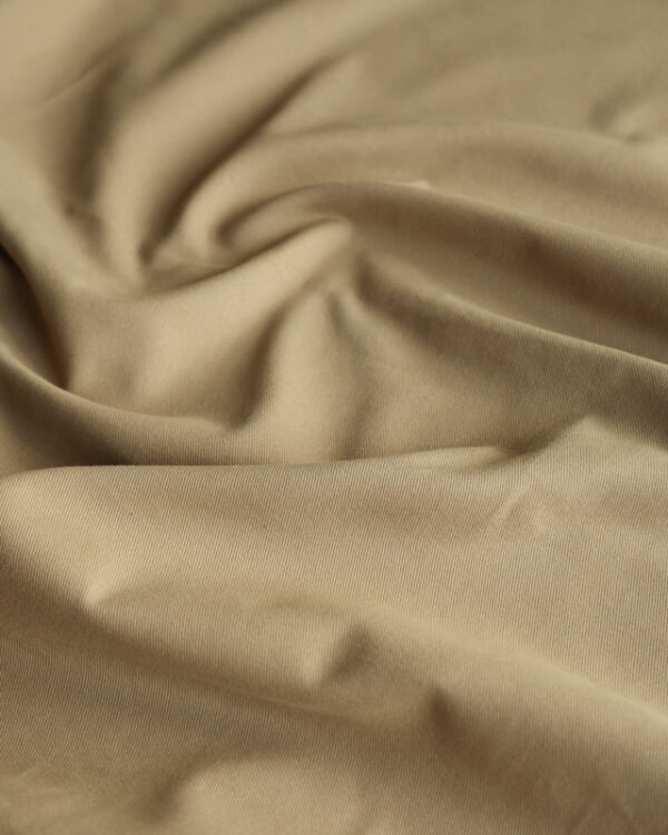 Khaki Heavy Softened Cotton Twill