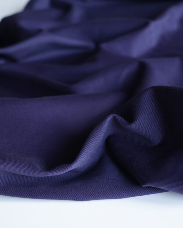 Navy Heavy Softened Cotton Twill