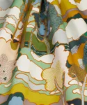 Prospect Place Green Silk Satin