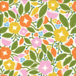 Flower Bed Organic Cotton - Remnant 90 cm