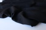 Black Heavy Softened Linen