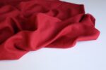 Deep Red Heavy Softened Linen