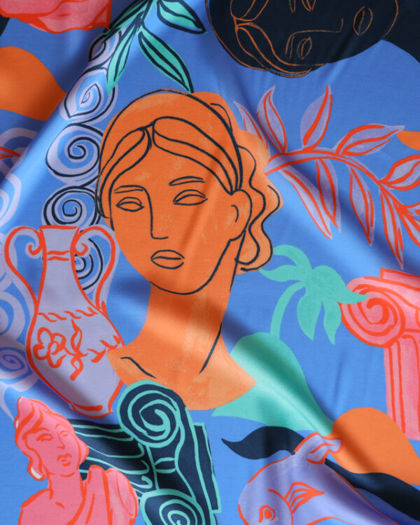 Olympia Sateen (made with Lenzing Ecovero fibres)