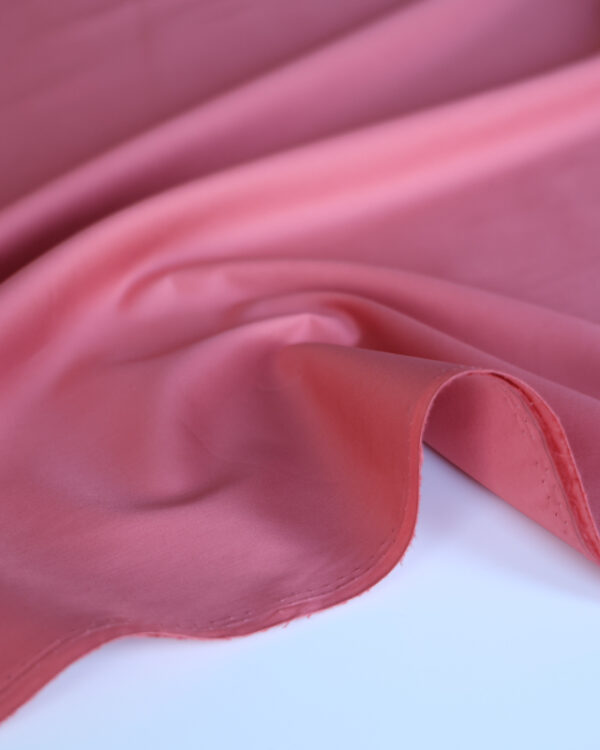 Rose Pink Cotton Sateen