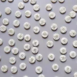 Snowfall Buttons 15mm