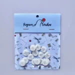 Snowfall Buttons 15mm