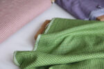 Green Gingham Linen
