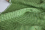 Green Gingham Linen