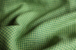 Green Gingham Linen