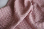 Rose Gingham Linen
