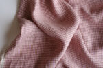 Rose Gingham Linen