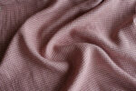 Rose Gingham Linen