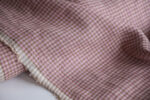 Rose Gingham Linen