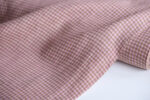 Rose Gingham Linen