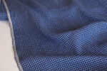 Blue Gingham Linen